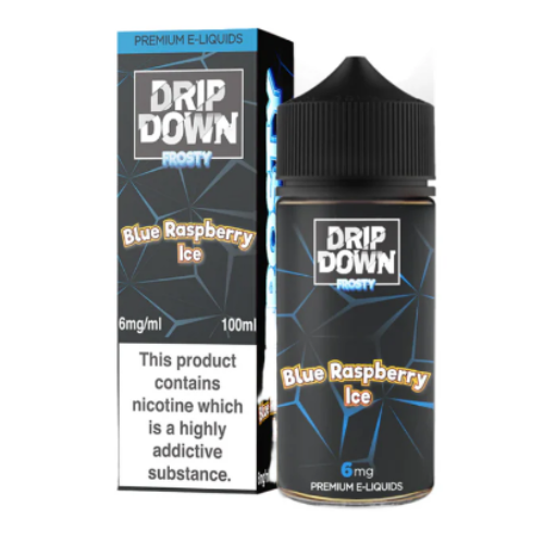 Drip Down Frosty Blue Raspberry Ice 100 ml At Best Price In Pakistan